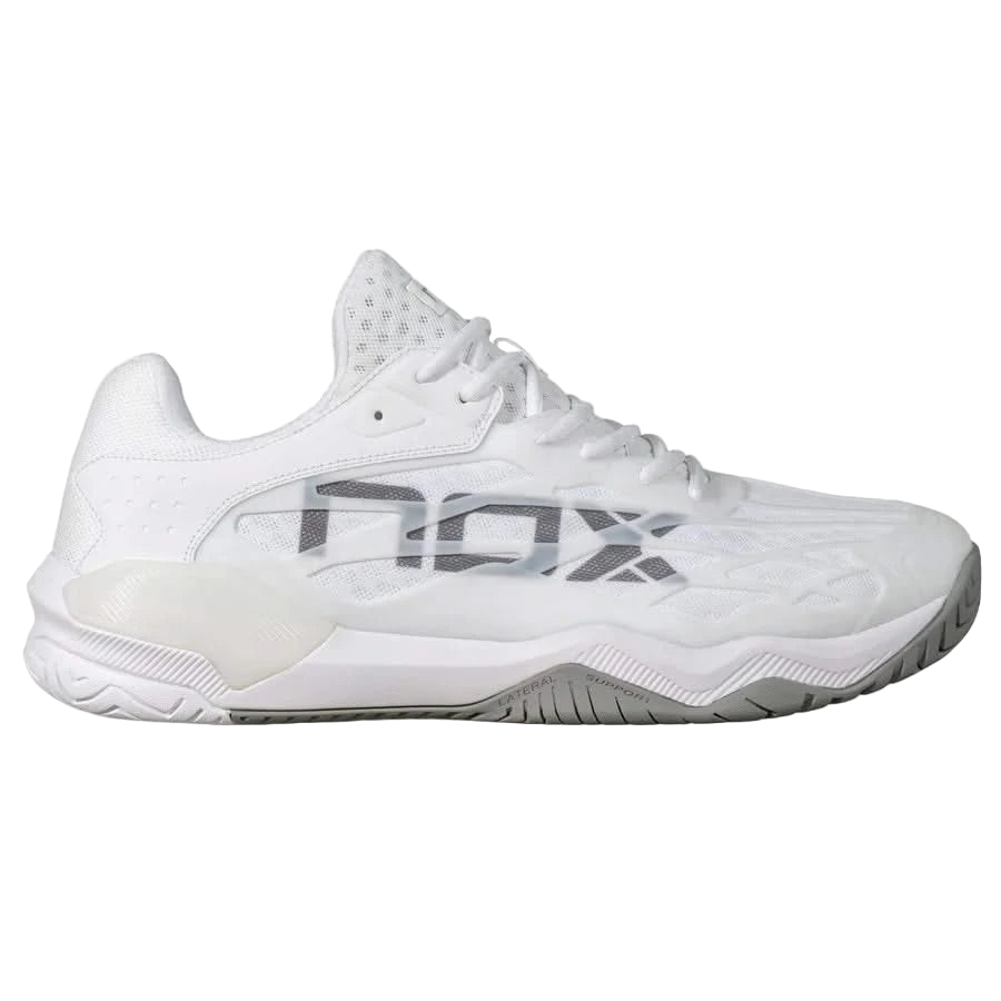 Nox Lux Tempo White/Gray Pickleball Shoes