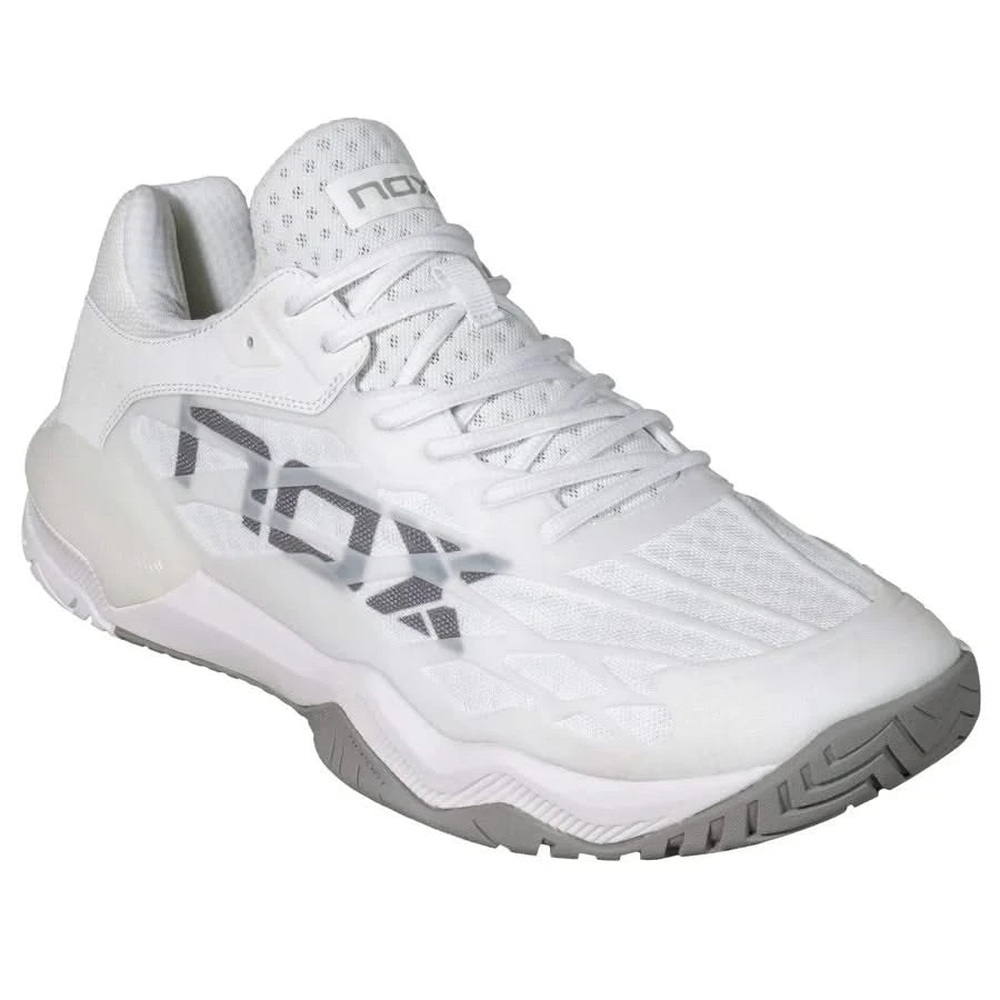 Nox Lux Tempo White/Gray Pickleball Shoes