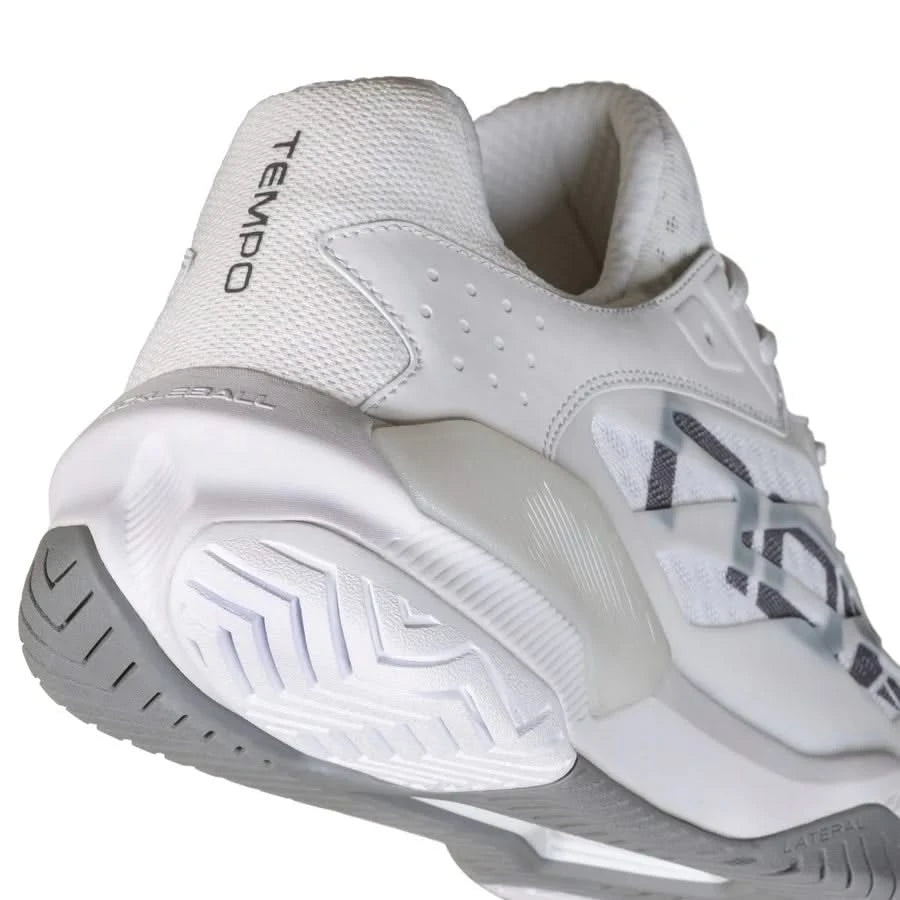 Nox Lux Tempo White/Gray Pickleball Shoes