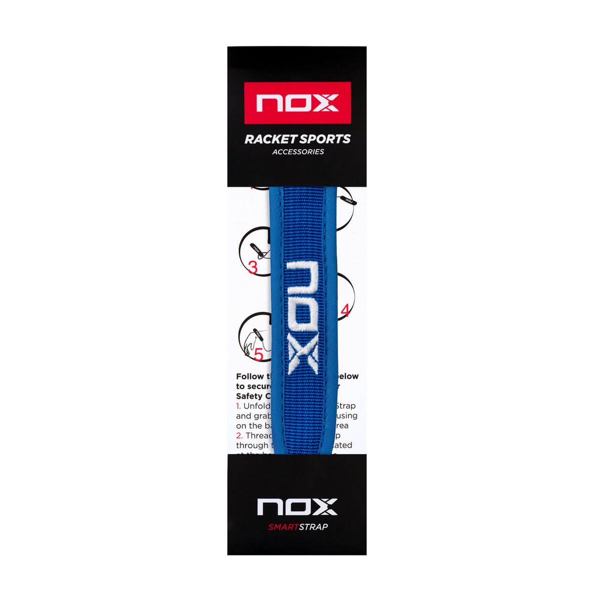 NOX SmartStrap® safety cord LUXURY blue-Safety Strap-NOX-Casas Padel