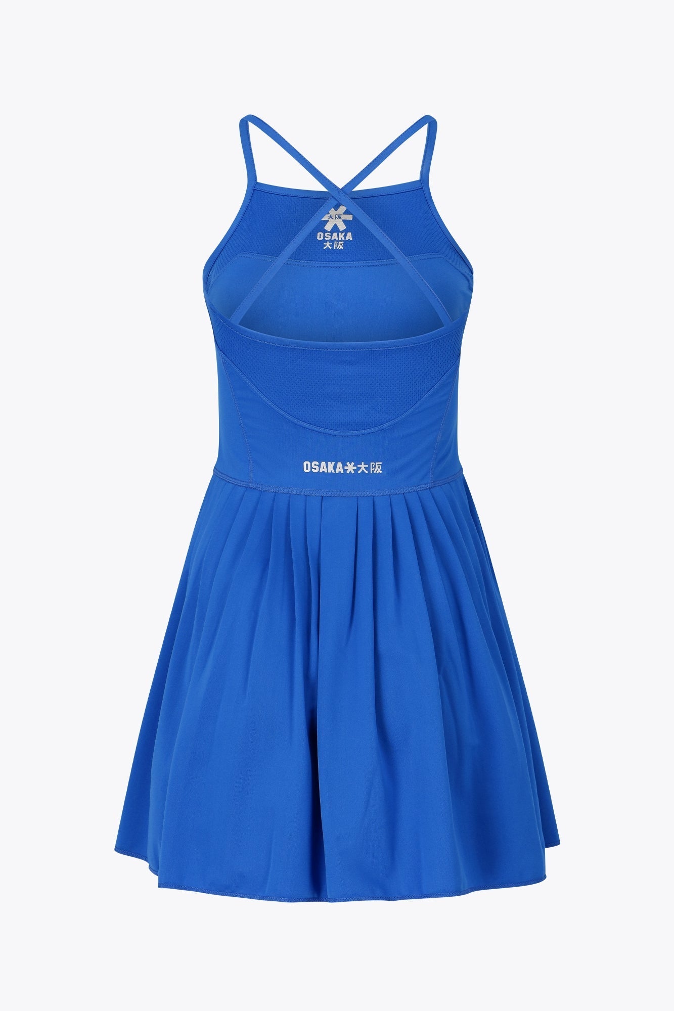 Osaka Women Pleated Tech Dress | Princess Blue