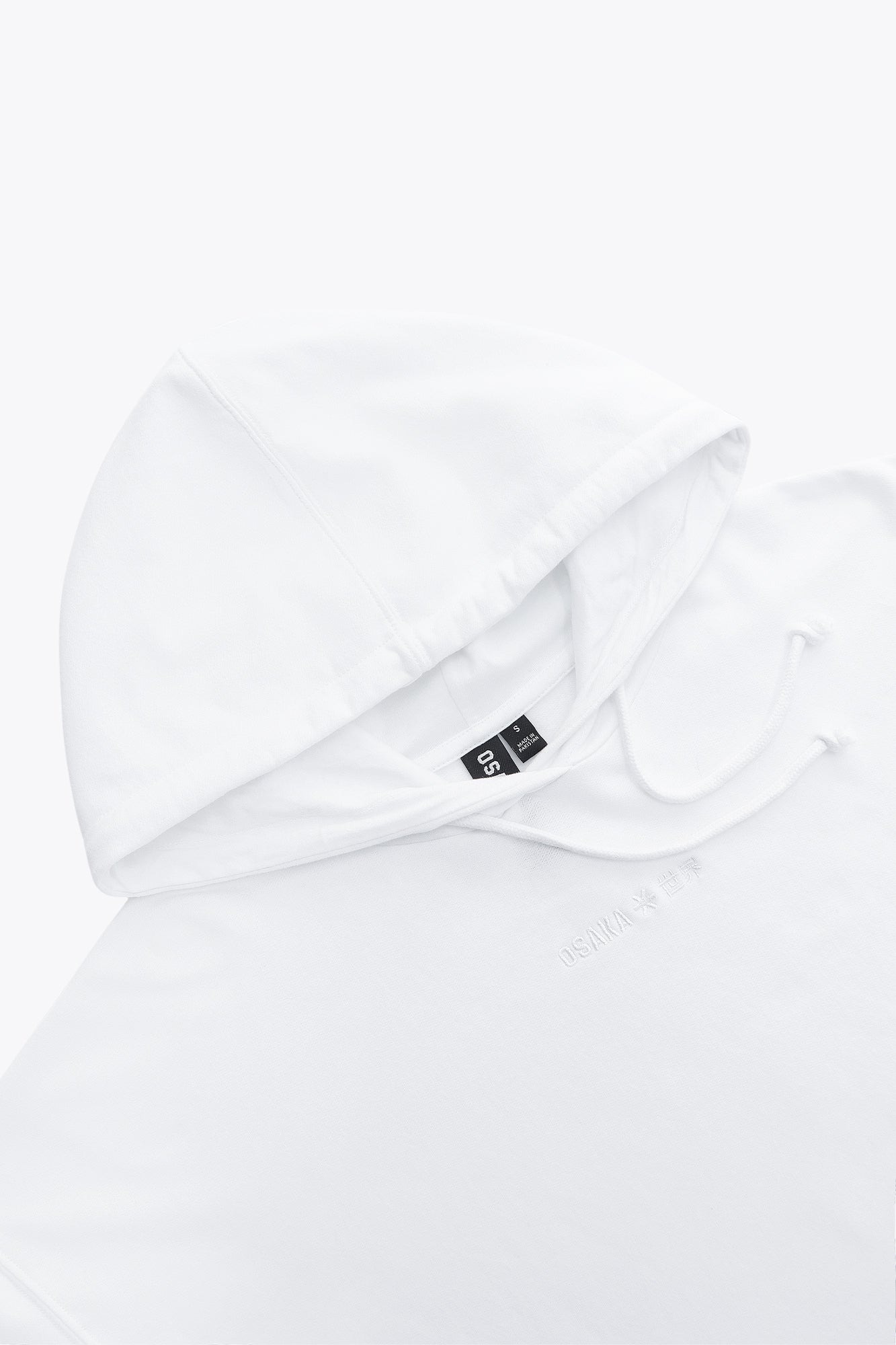 Osaka Women Cropped Hoodie | White