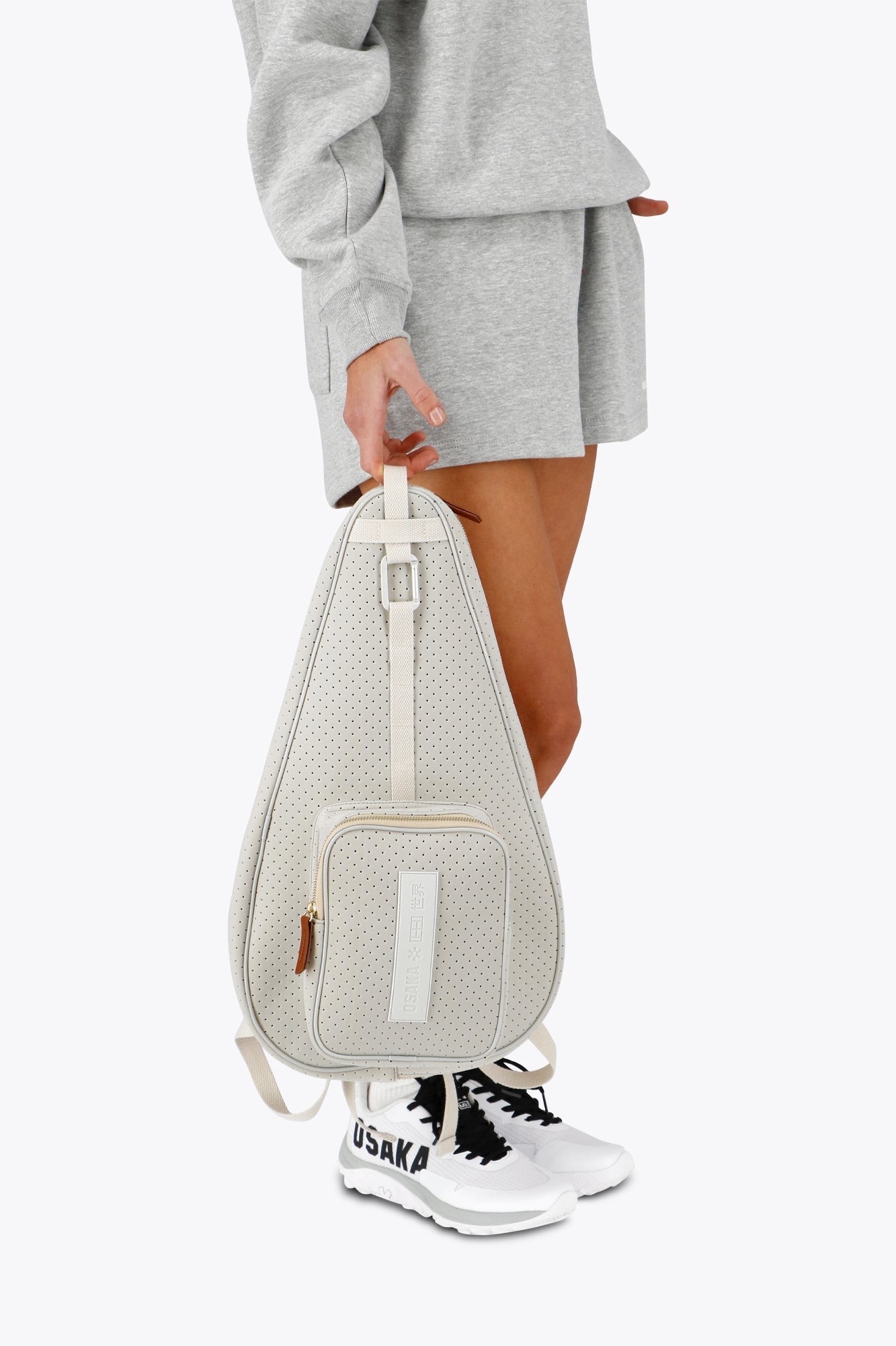 Osaka Neoprene Padel Sleeve | Light Grey