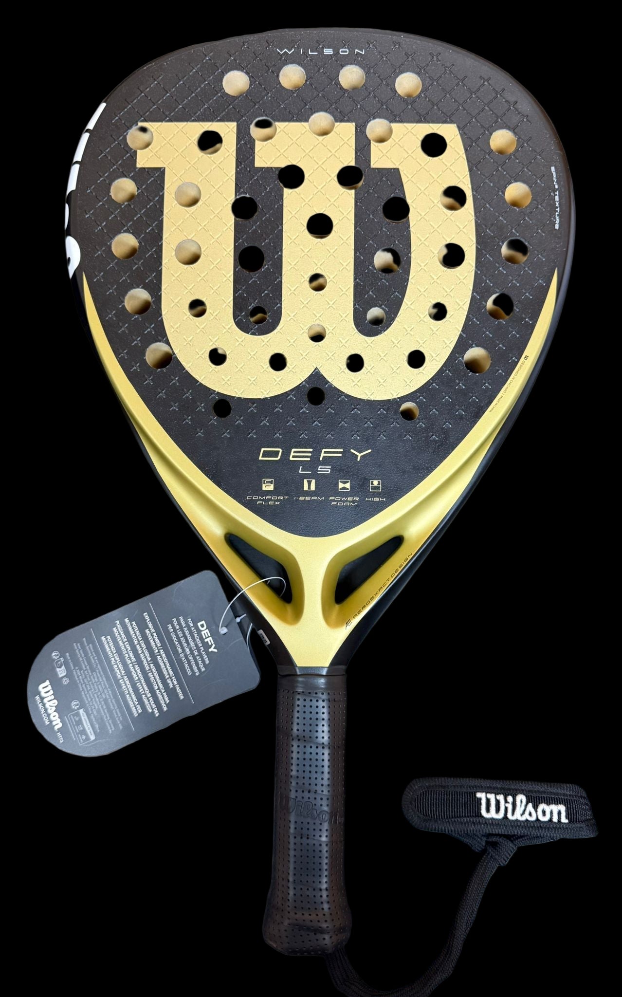Wilson Defy LS V1 Padel Racket 2025 Outlet Final Sale