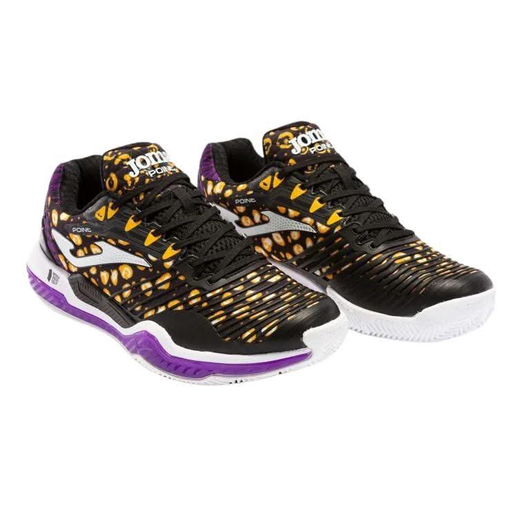 Joma T.Point 2219 Black Purple Padel Shoe-Shoes-Joma-Casas Padel