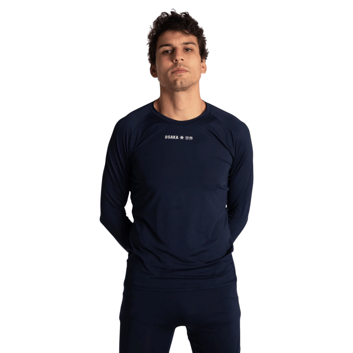 Osaka Men Baselayer Top | Navy