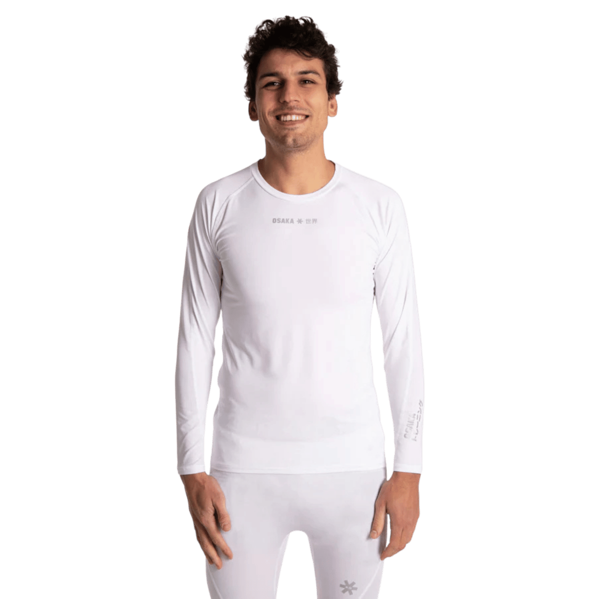 Osaka Men Baselayer Top | White