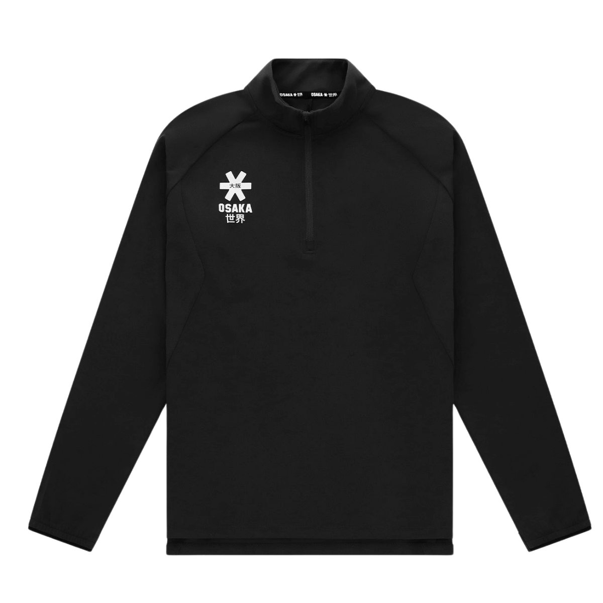 Osaka Men Half Zip Sweater | Black