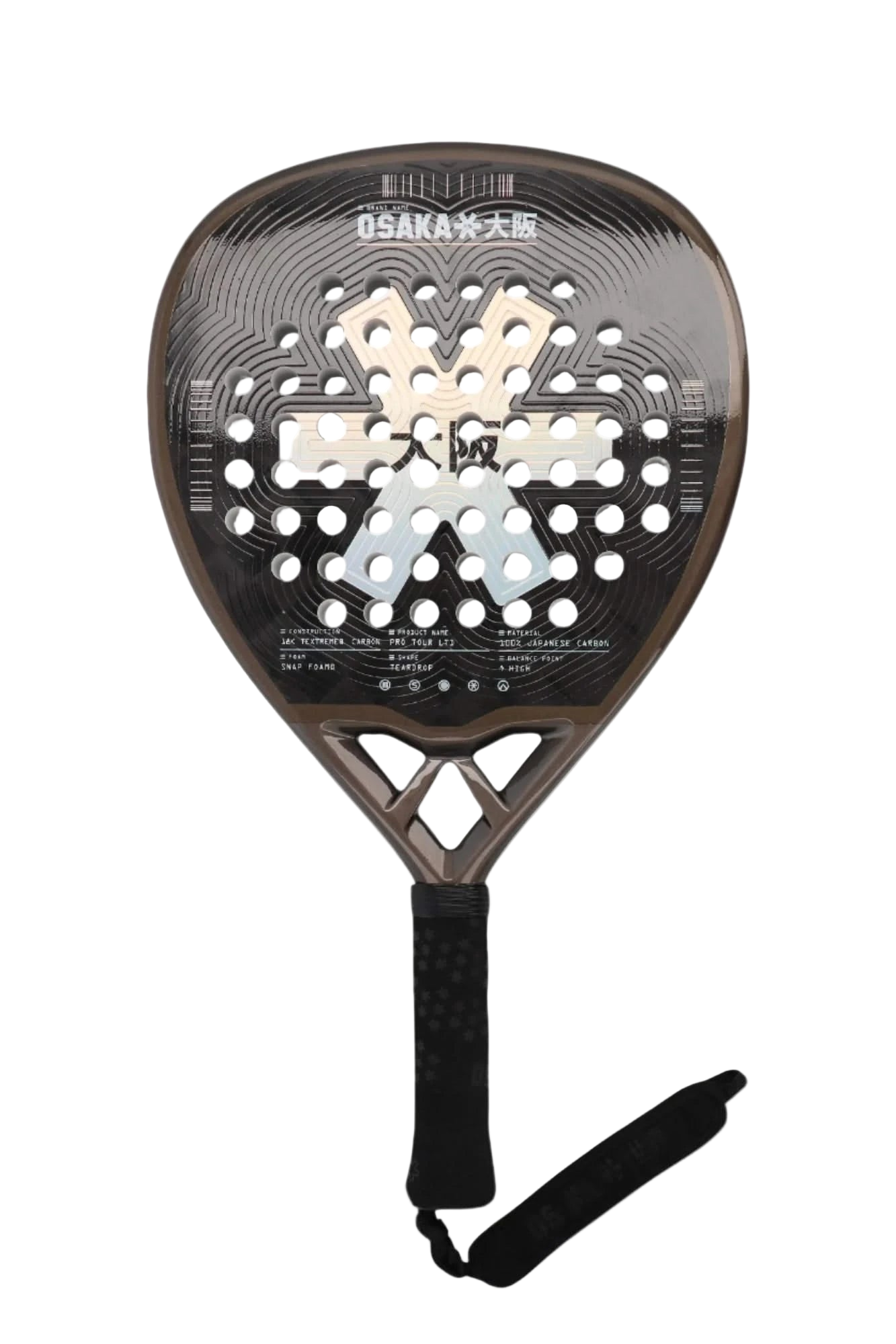 Osaka Limited Edition Pro Tour Power Silver-Hologram 2025 Padel Osaka Limited Edition Pro Tour Power Silver-Hologram 2025 Padel