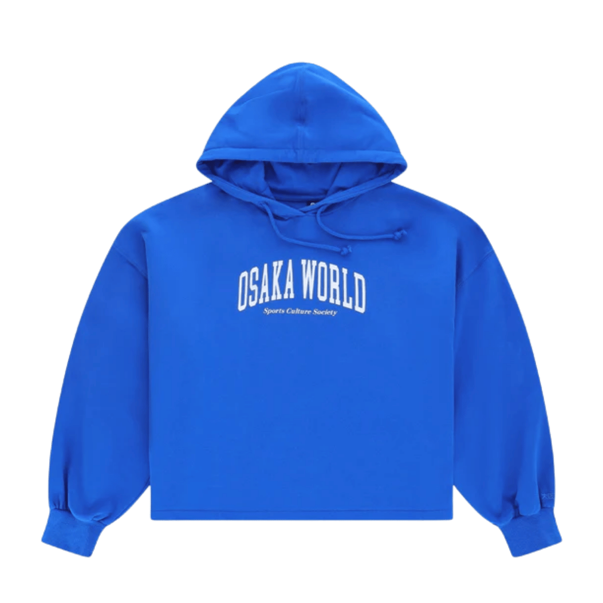 Osaka Women Cropped Hoodie | Princess Blue
