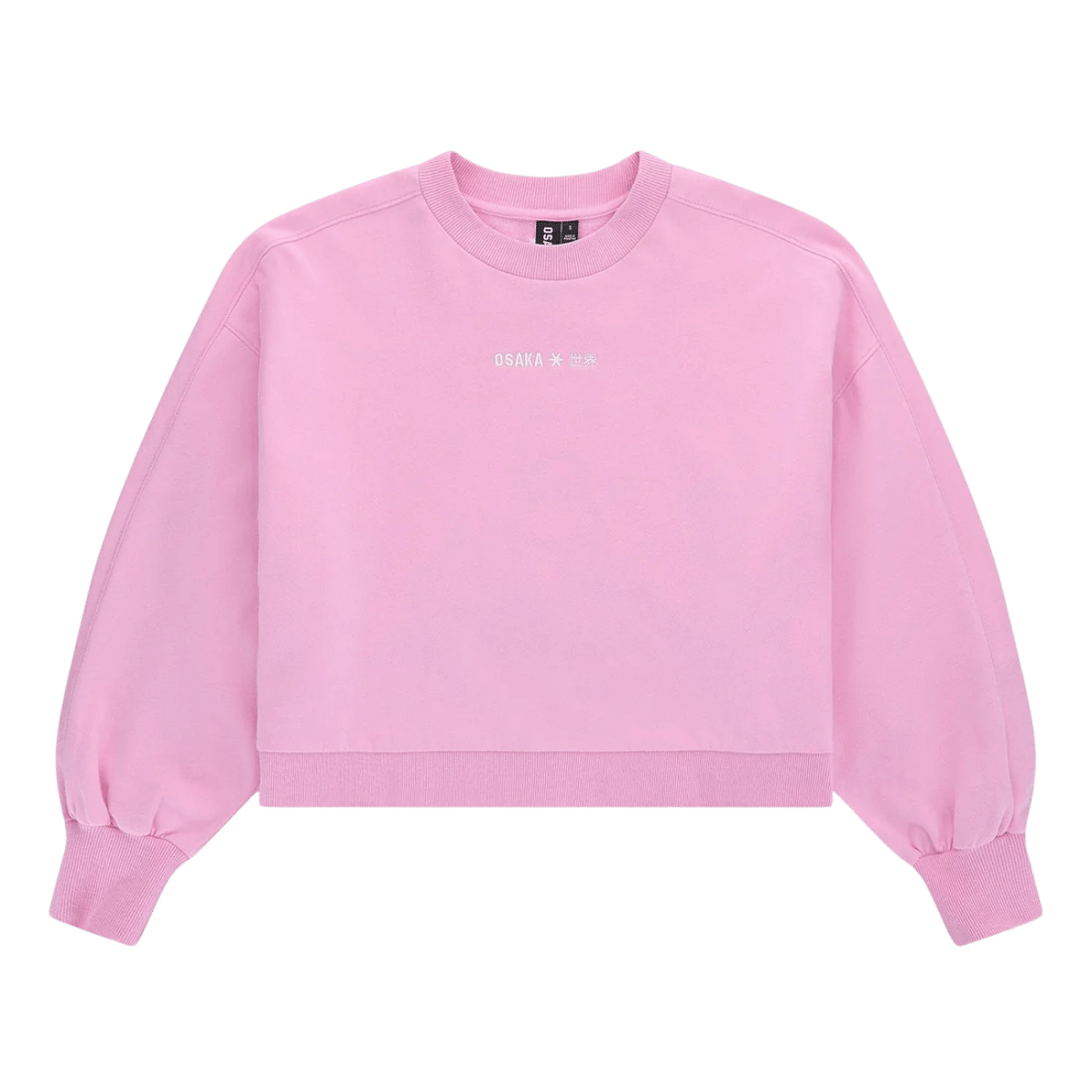Osaka Women Cropped Sweater | Begonia Pink