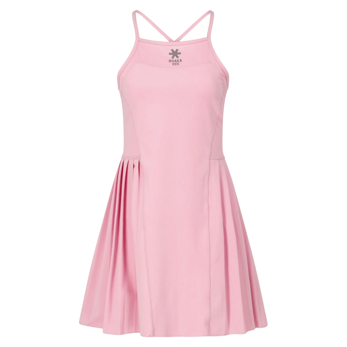 Osaka Women Pleated Tech Dress | Fondant Pink