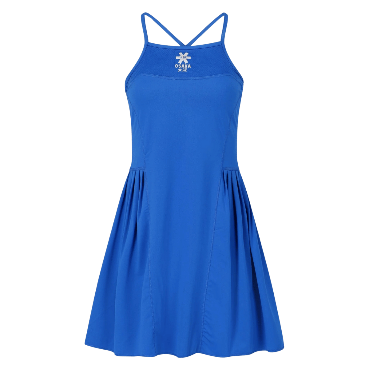 Osaka Women Pleated Tech Dress | Princess Blue