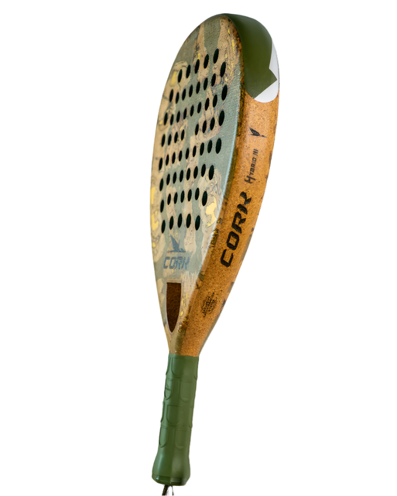 Cork Padel Racket Supreme Hybrid III