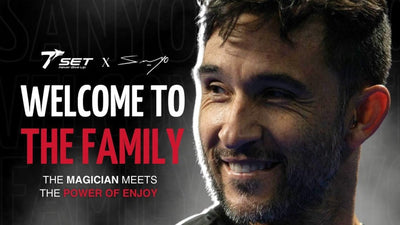 SET SANYO CONTROL PLATINUM PADEL RACKET