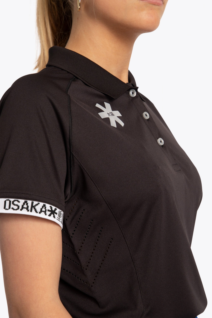 Osaka Women Polo Jersey | Black