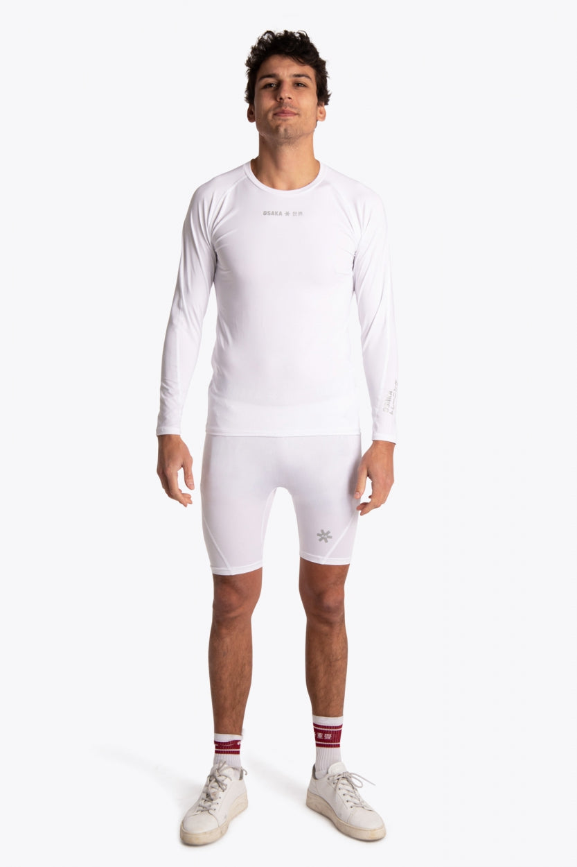 Osaka Men Baselayer Top | White