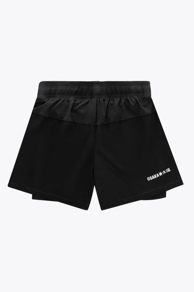 Osaka Men 2 in 1 Shorts | Black