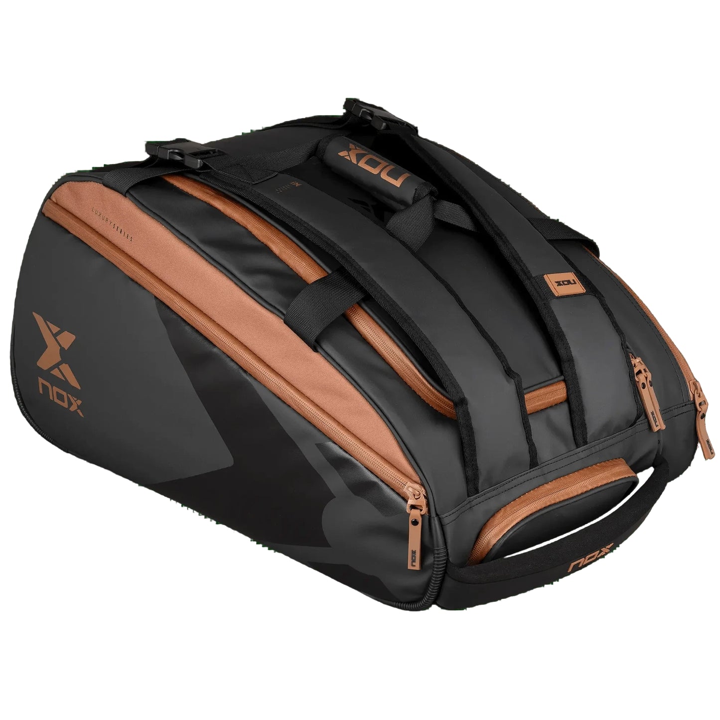 Nox Luxury Open Series Black/Brown Padel Bag