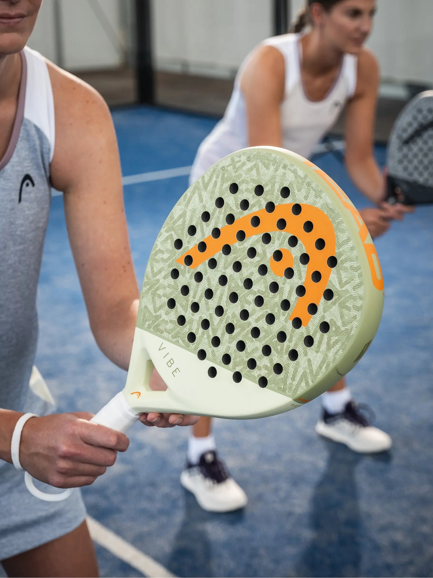 HEAD Vibe 2026 Grey/Orange Padel Racket