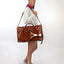 Vintage Leather Handbag Camel