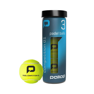 PALLAP PADEL BALLS -  Case of 24 Tubes, 3 balls per tube