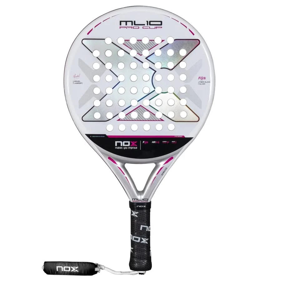NOX ML10 PRO CUP SILVER - LIGHT PADEL RACKET 2025