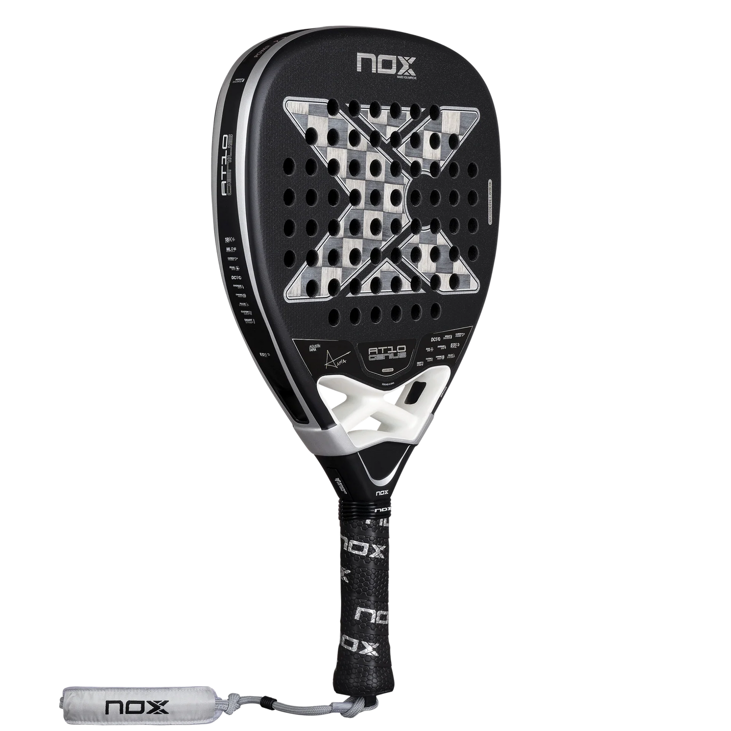 NOX AT10 Genius Attack 18K 2026 by Agustín Tapia Padel Rachet