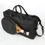 Vintage Leather Handbag Black/Gold