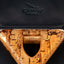 Vintage Leather Handbag Black/Gold