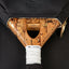 Vintage Leather Handbag Black/Gold