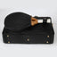 Vintage Leather Handbag Black/Gold