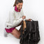 Leather Thermobag Black/Silver