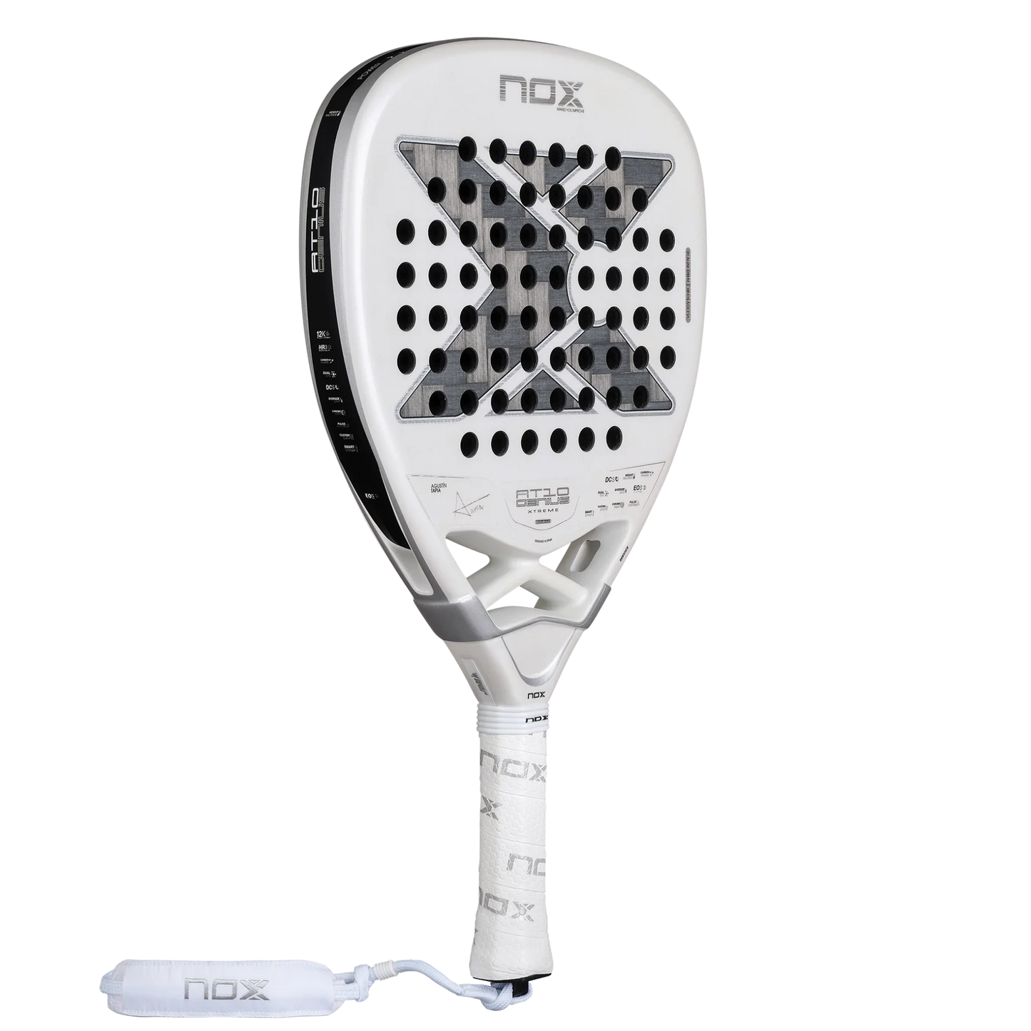 NOX AT10 Genius Attack 12K 2026 by Agustín Tapia Padel Racket