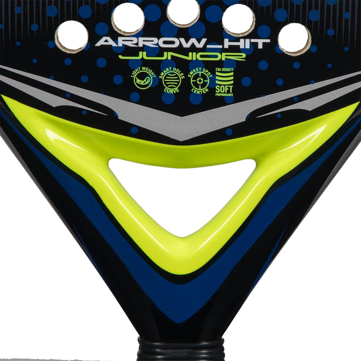 Adidas Arrow Hit Junior White/Blue Padel Racket 2026