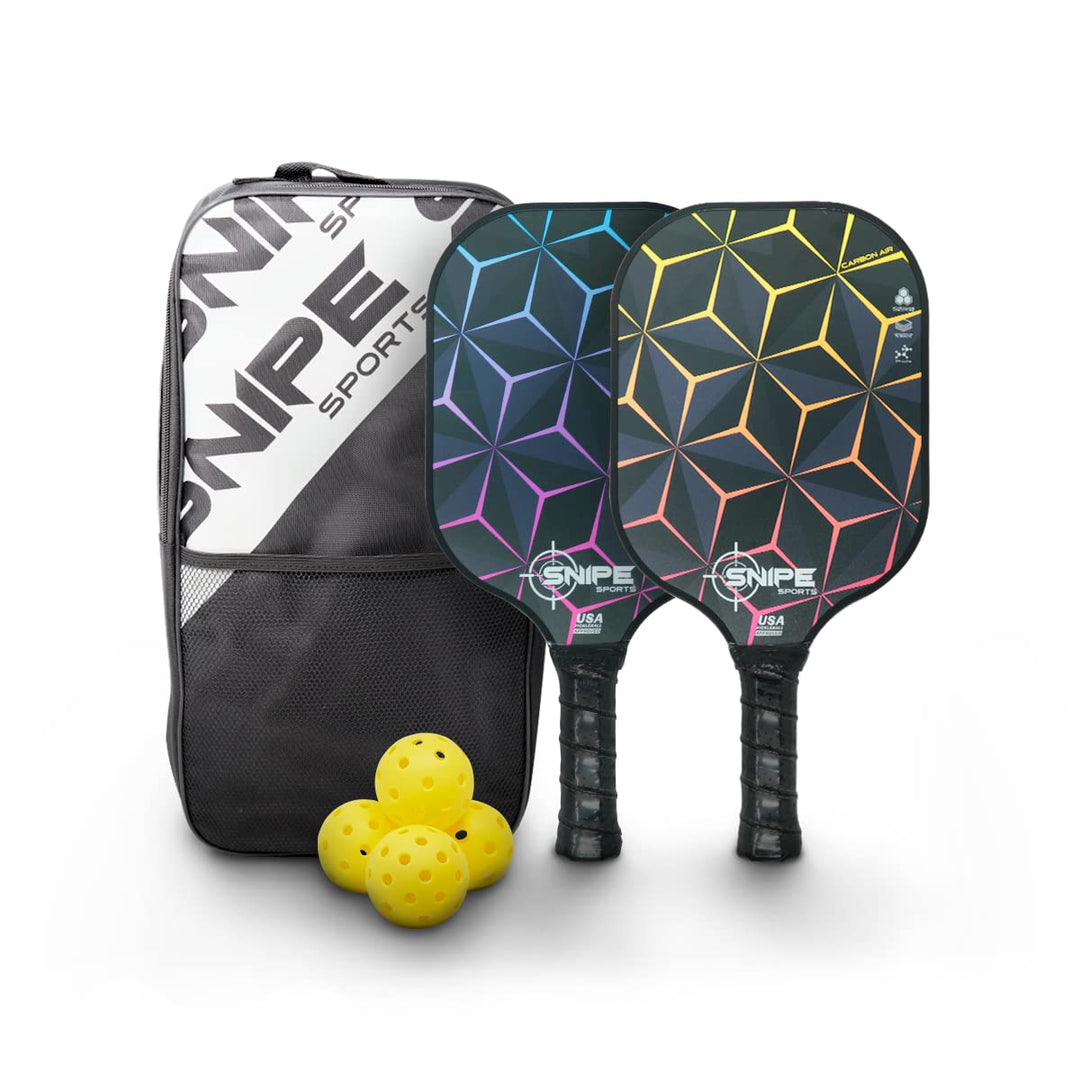 Pickleball Starter Kit - 2 Rackets, 4 Balls, & 1 Bag SNIPER SPORTS-Pickleball Racket-SNIPE SPORTS-Casas Padel