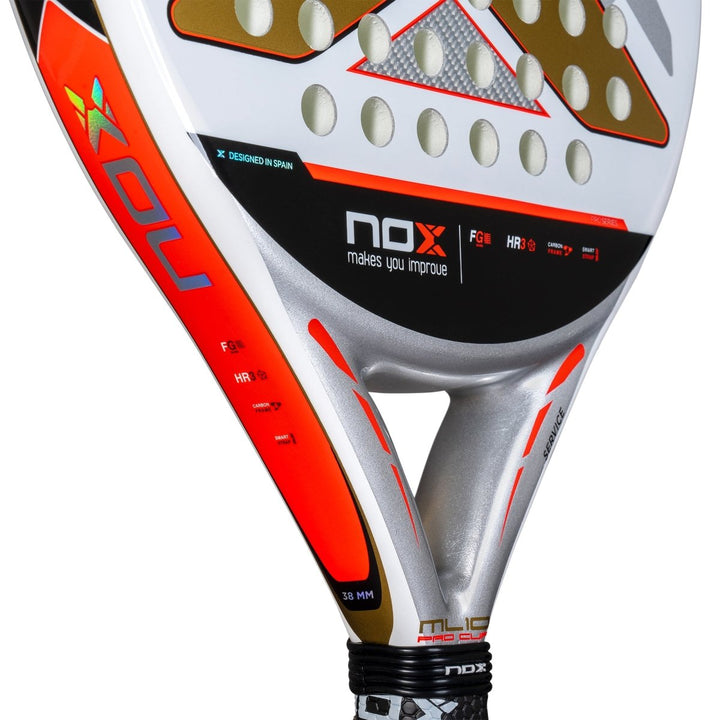NOX ML10 PRO CUP COORP Miguel Lamperti Padel Racket