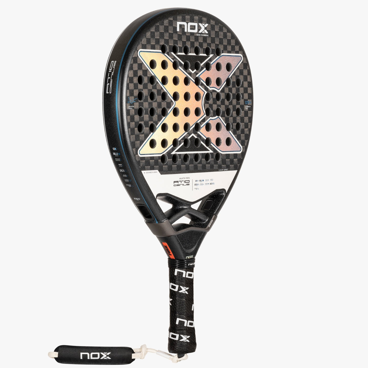 NOX Padel Racket AT10 Genius 12K by Agustin Tapia 24