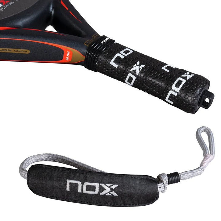 NOX ML10 PRO CUP ROUGH SURFACE EDITION. Miguel Lamperti's racket