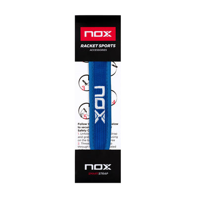 NOX SmartStrap® safety cord LUXURY blue-Safety Strap-NOX-Casas Padel