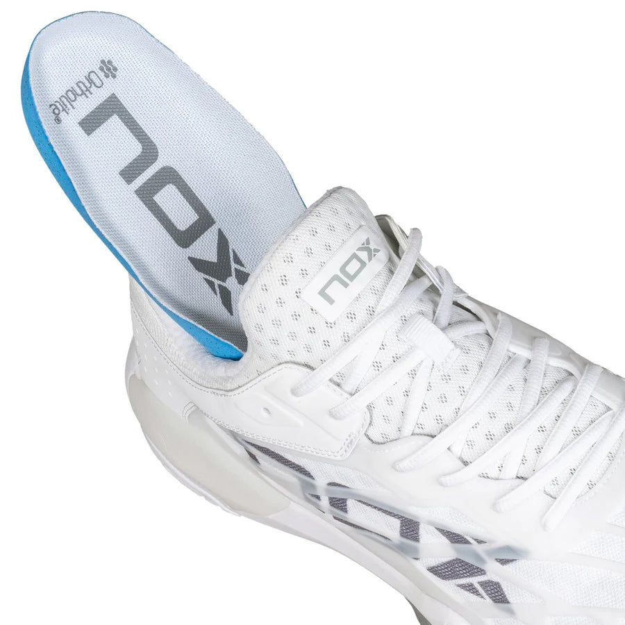 NOX Pickleball Shoes  LUX TEMPO  White/Gray
