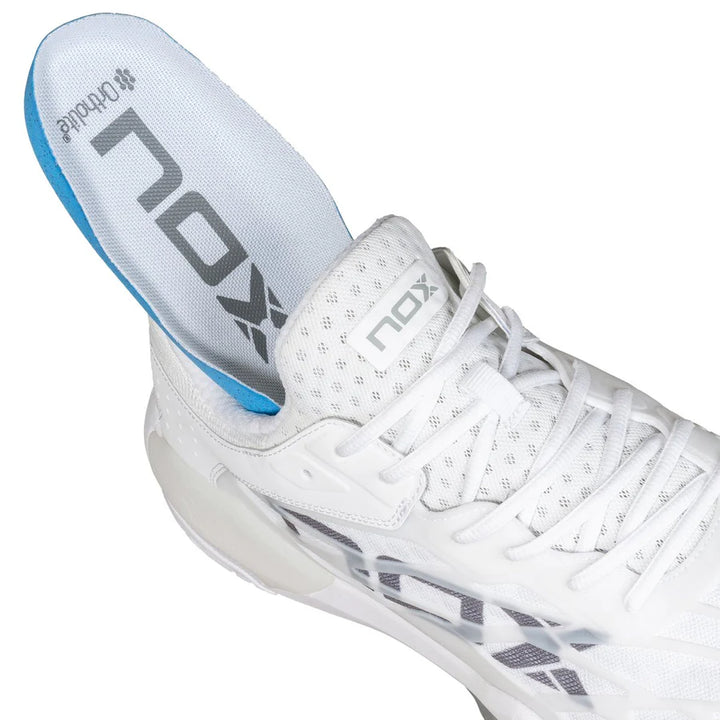 NOX Pickleball Shoes  LUX TEMPO  White/Gray