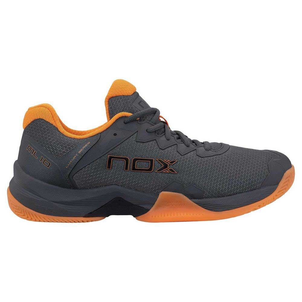 NOX ML10 Hexa Shoes Characoal Orange