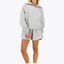 Osaka Women Half Zip Sweater | Heather Grey