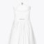 Osaka Women Pleated Tech Dress | White