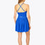 Osaka Women Pleated Tech Dress | Princess Blue
