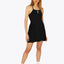 Osaka Women Pleated Tech Dress | Black