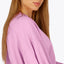 Osaka Women Cropped Sweater | Begonia Pink