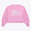 Osaka Women Cropped Sweater | Begonia Pink