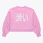 Osaka Women Cropped Sweater | Begonia Pink